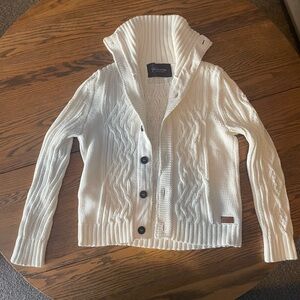 Y. Chroma by Max Israel Power Cable Knit Sweater